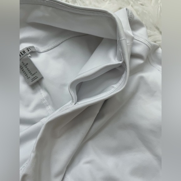 Forever 21 White Cutout Athletic Leggings Size XS - Picture 10 of 14